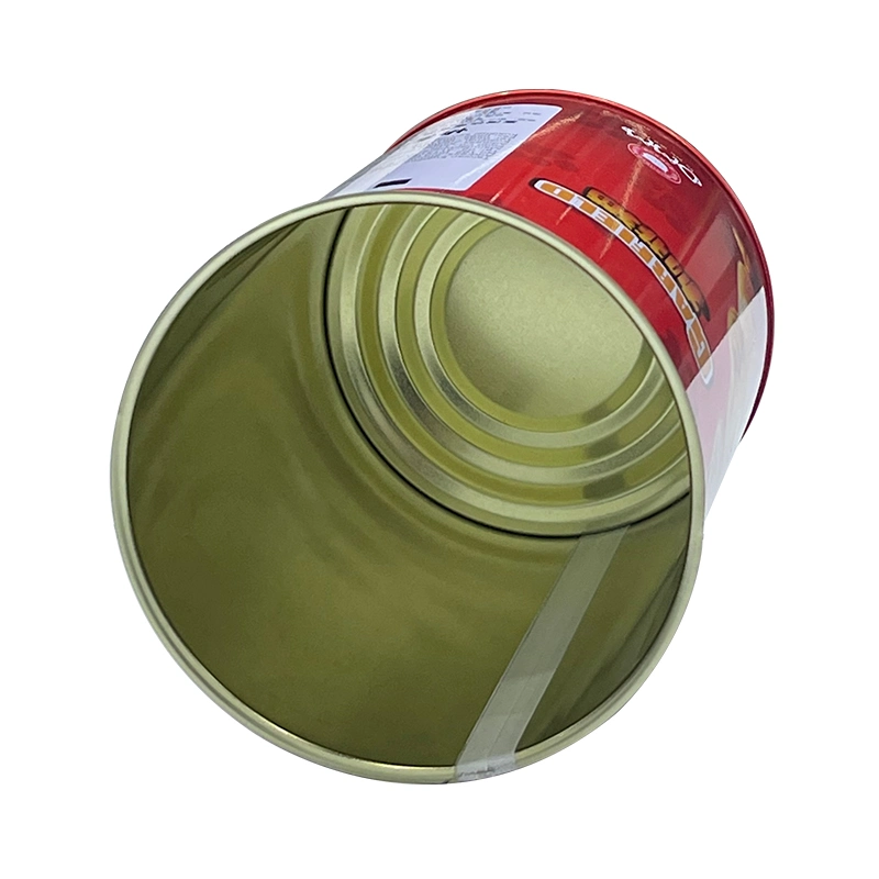 9130# Customize Empty Food Grade Tin Can with Normal Lid